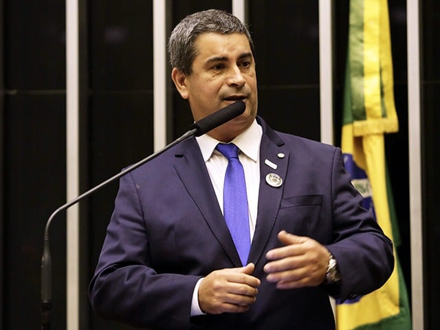 O deputado Coronel Tadeu