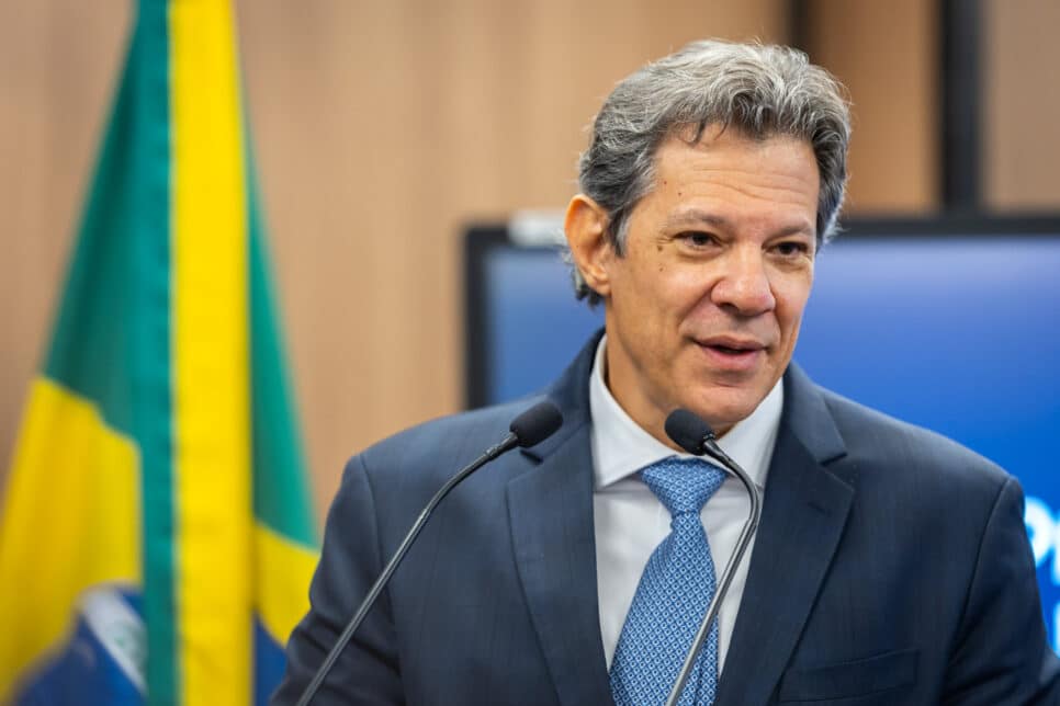 Haddad em Coletiva de imprensa - Operações contra o crime organizado no setor de combustíveis Foto: Diogo Zacarias