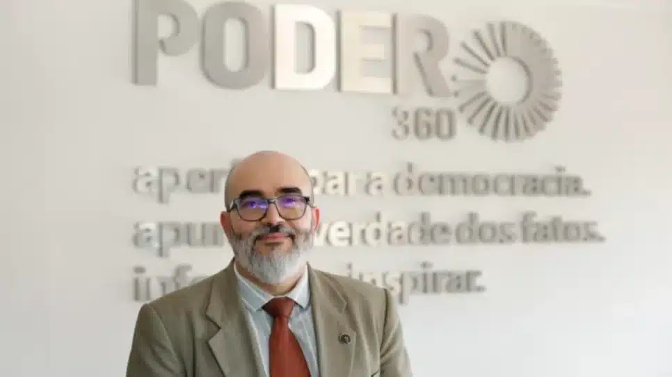 O secretário de Mudanças do Clima do Ministério do Meio Ambiente, Aloisio de Melo, em visita ao Poder360