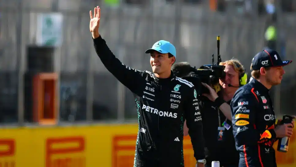 George Russell fez críticas após corrida com poucas movimentações no GP dos EUA