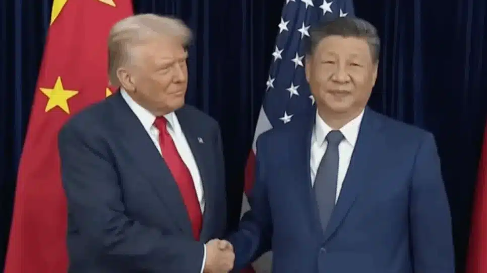 Encontro entre Xi Jinping e Donald Trump na Coreia do Sul