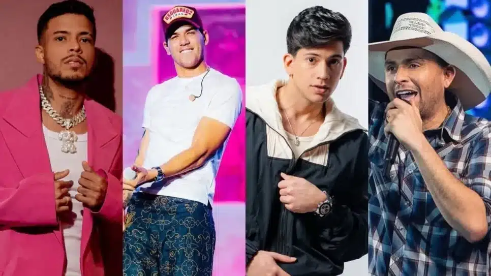 Felipe Amorim, Zé Vaqueiro, Léo Foguete e Mano Walter