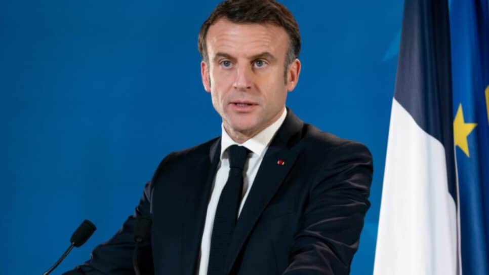 O presidente da França, Emmanuel Macron