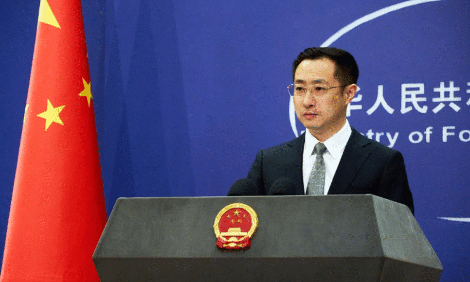 Lin Jian, a spokesperson for the Chinese Foreign Ministry