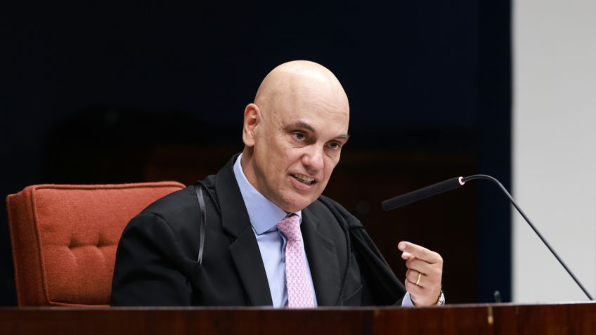 O ministro Alexandre de Moraes