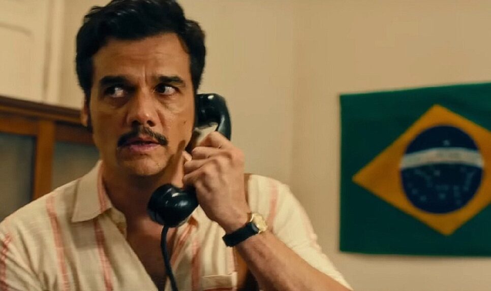 Wagner Moura em cena de "O Agente Secreto"
