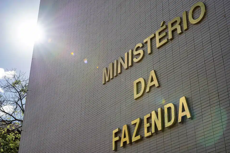 Fachada do ministério da fazenda
