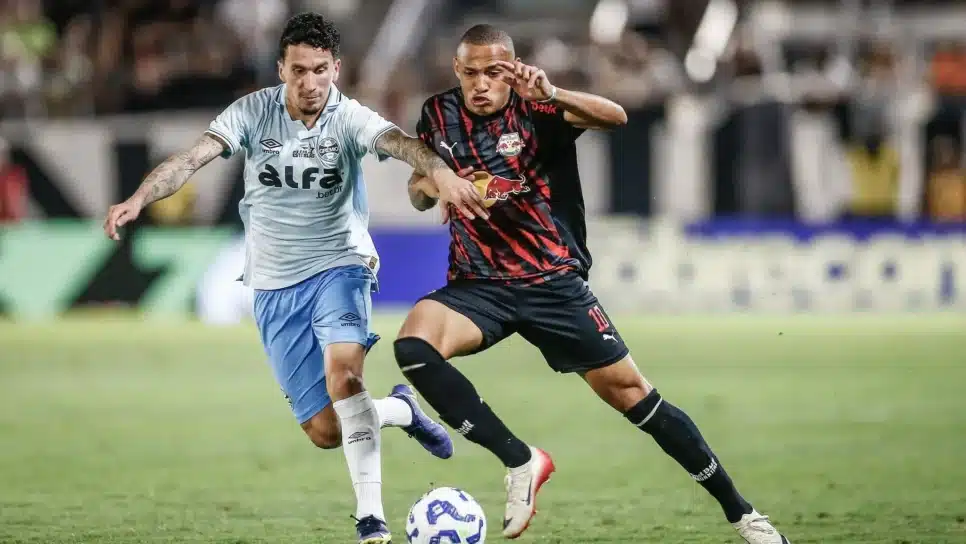 Duelo entre Red Bull Bragantino e Grêmio, pelo Brasileirão