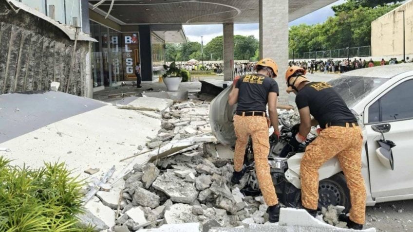 Terremoto nas Filipinas