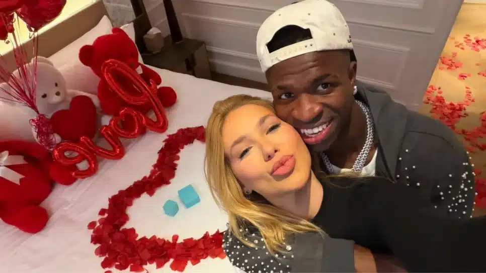 Vini Jr. e Virginia assumem namoro