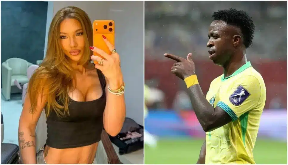 Vini Jr. elogiou Virginia Fonseca no TikTok