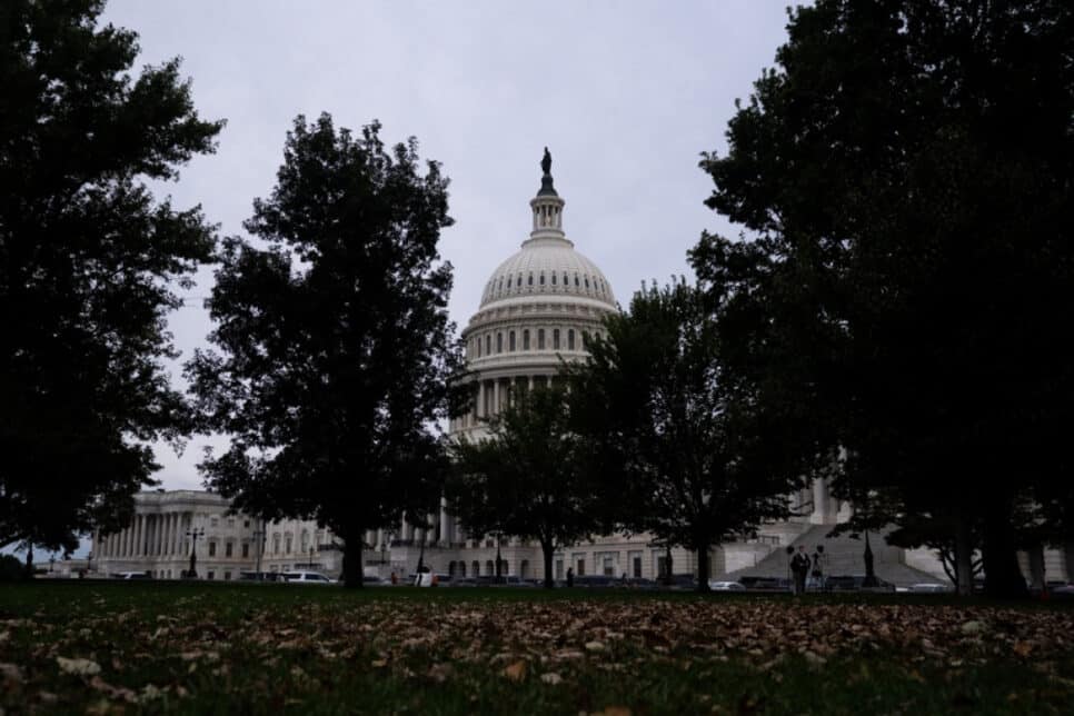 O Capitólio dos Estados Unidos, em Washington