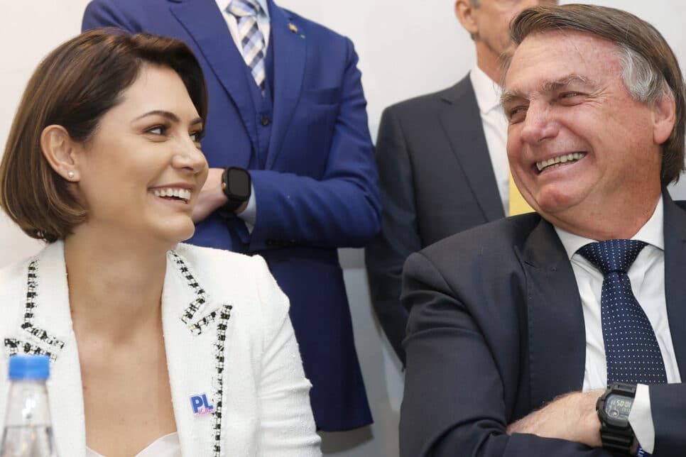 Michelle e Jair Bolsonaro
