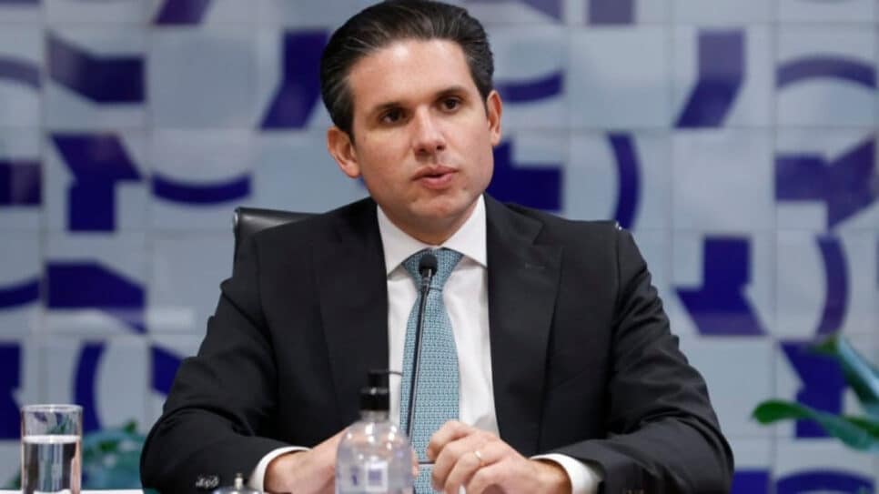 O presidente da Câmara dos Deputados, Hugo Motta