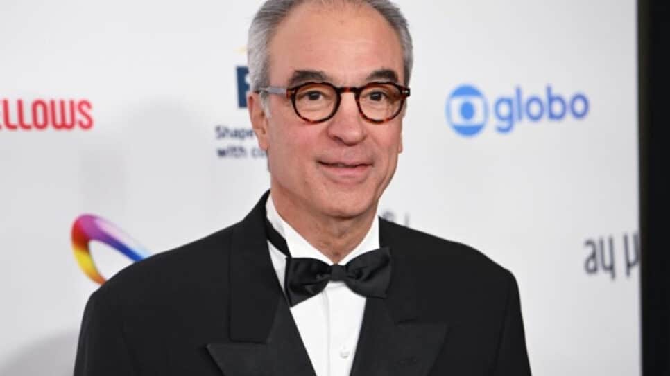 João Roberto Marinho, presidente do Grupo Globo, no tapete vermelho do Emmy Internacional em Nova York (EUA), na 2ª feira (24.nov.2025)