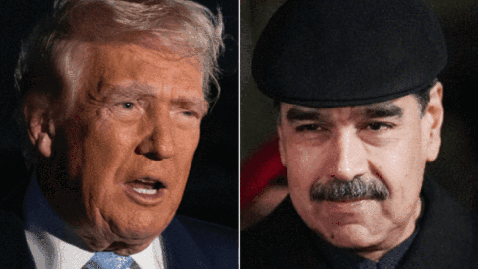Donald Trump e Nicolás Maduro
