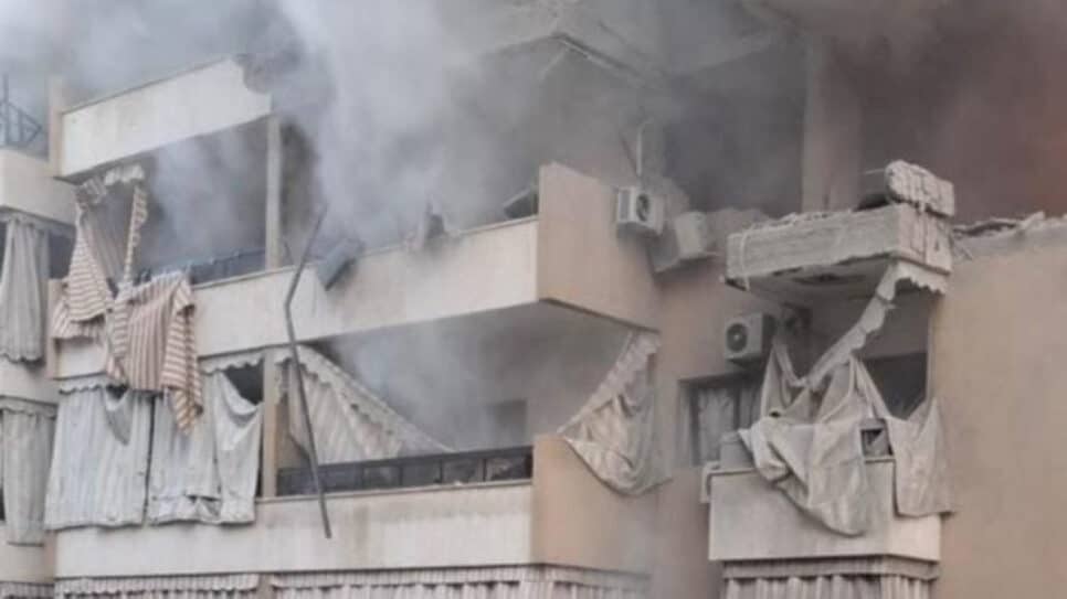 Bombardeio em Beirute