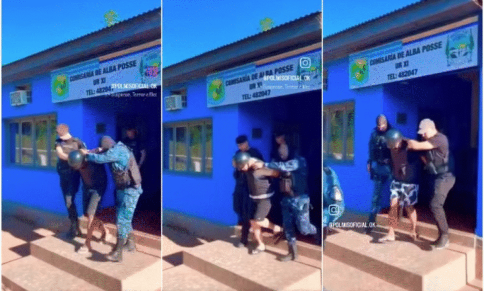 Três brasileiros oriundos do Rio de Janeiro foram presos pela polícia de Misiones, na Argentina, suspeitos de integrarem o Comando Vermelho