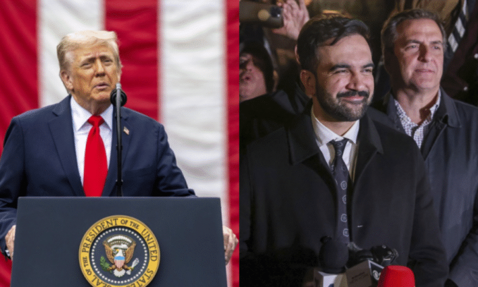 Zohran Mamdani e Donald Trump