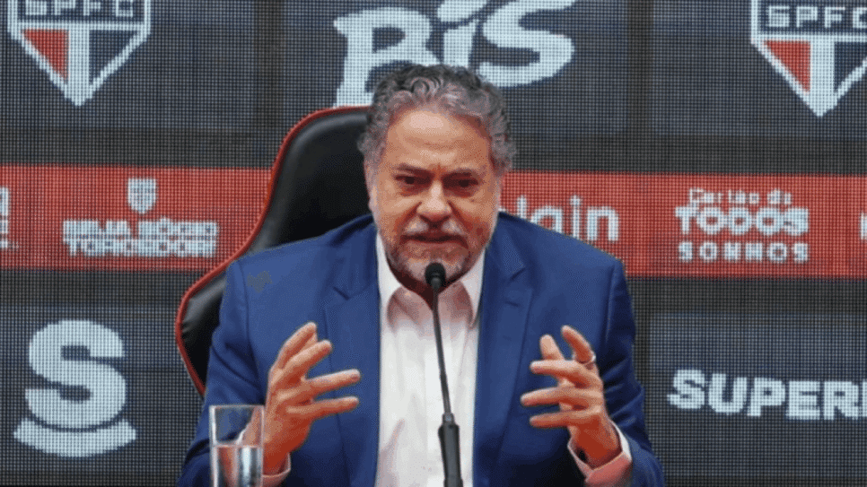 Julio Casares, presidente do São Paulo