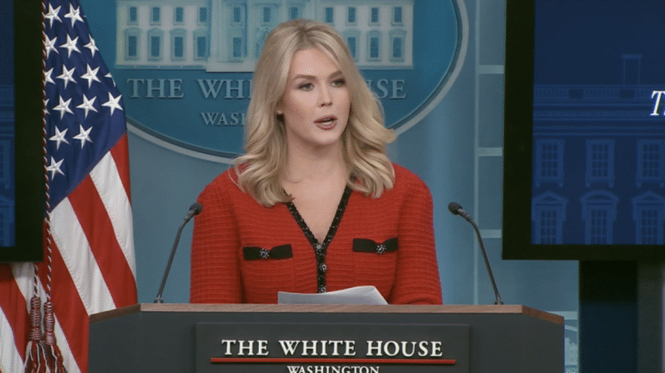 Karoline Leavitt, China, EUA, tarifas