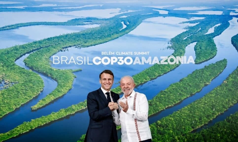 macron e lula na cop