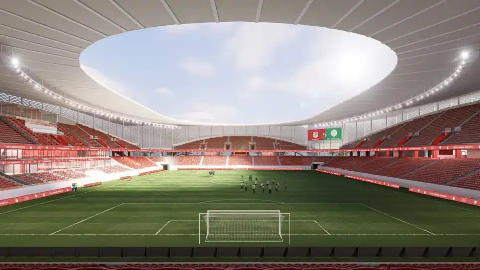 Estádio Moulay Hassan, em Rabat, no Marrocos