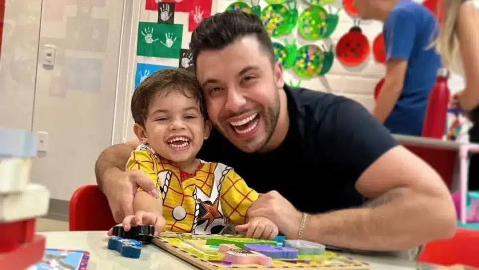 Murilo Huff é pai de Leo, filho com Marília Mendonça