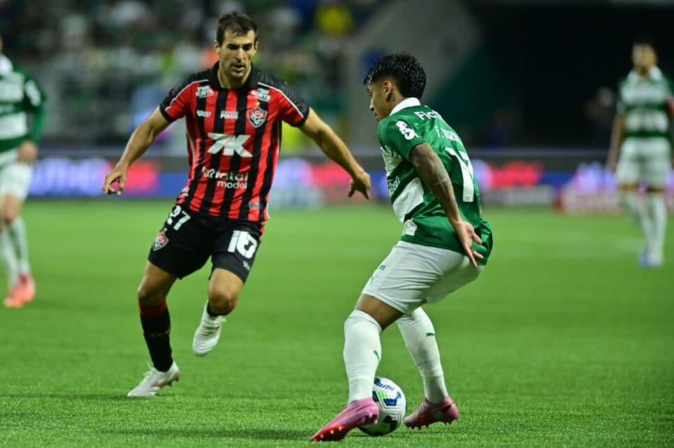 PARTIDA ENTRE PALMEIRAS X VITÓRIA, VÁLIDA PELA 37ª RODADA DO CAMPEONATO BRASILEIRO, REALIZADO NA ARENA ALLIANZ PARQUE, EM SÃO PAULO, NA NOITE DESTA QUARTA-FEIRA (19).