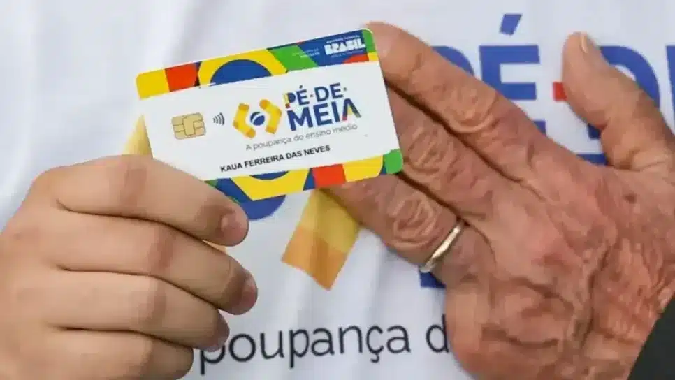 Cartão do Programa Pé de Meia