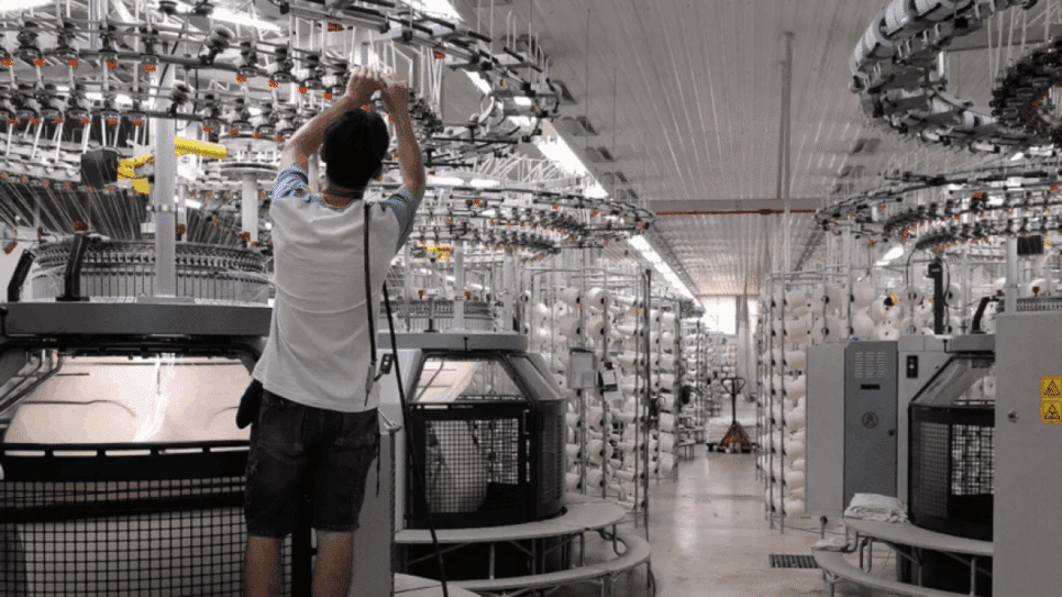 produção industrial