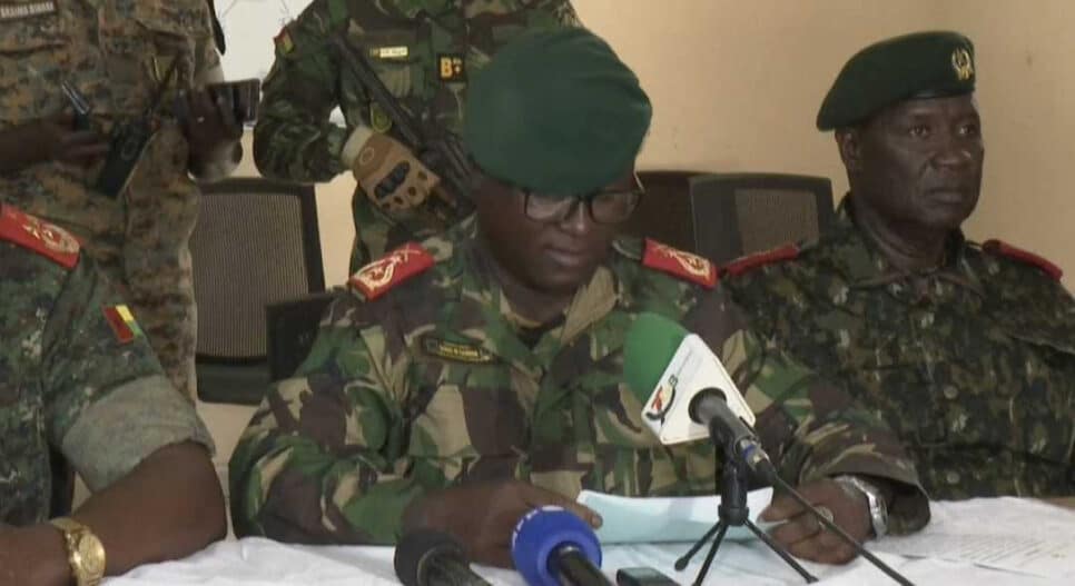 G.Bissau military officers declare taking 'total control' of country