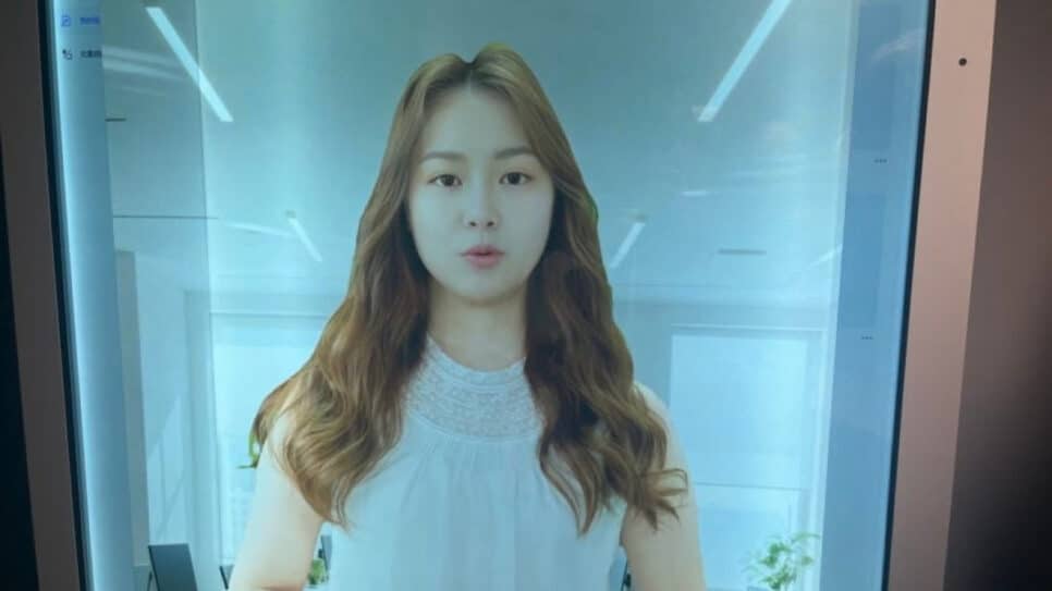 Avatar de influencer criado pela Lanhai Tongxing