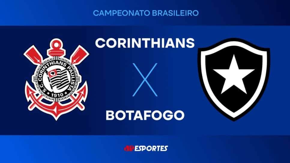Corinthians x Botafogo se enfrentam pelo Campeonato Brasileiro