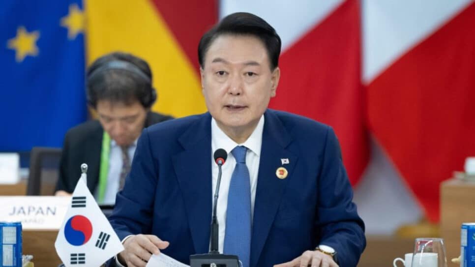 Yoon Suk-yeol, presidente da Coreia do Sul