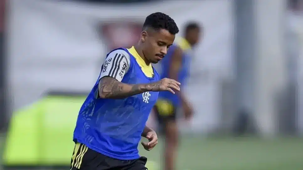 Allan já iniciou recuperação de lesão muscular no Ninho do Urubu