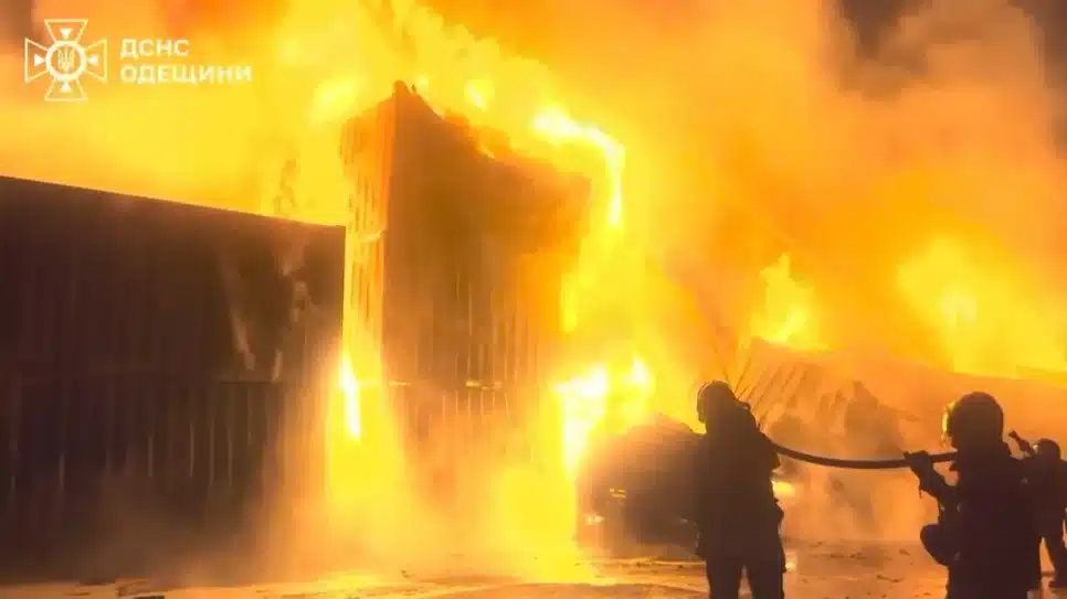 Ataque russo danifica porto e infraestrutura energética na região de Odessa, na Ucrânia