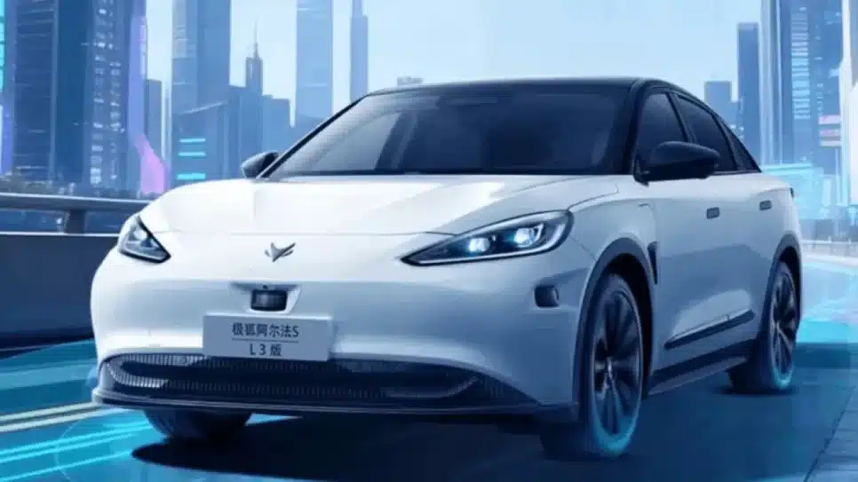 Na imagem, o modelo da Changan Automobile que recebeu a autorização