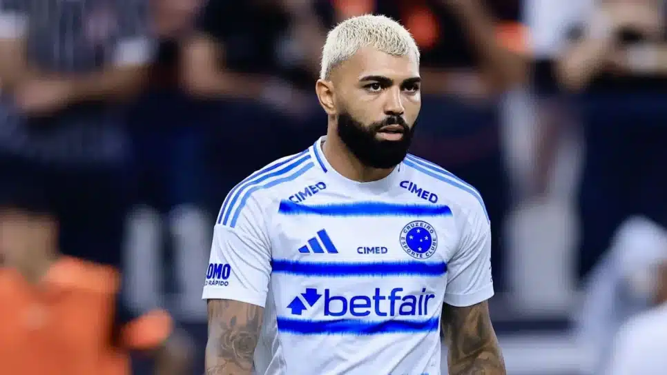 Gabigol perdeu pênalti decisivo para o Cruzeiro
