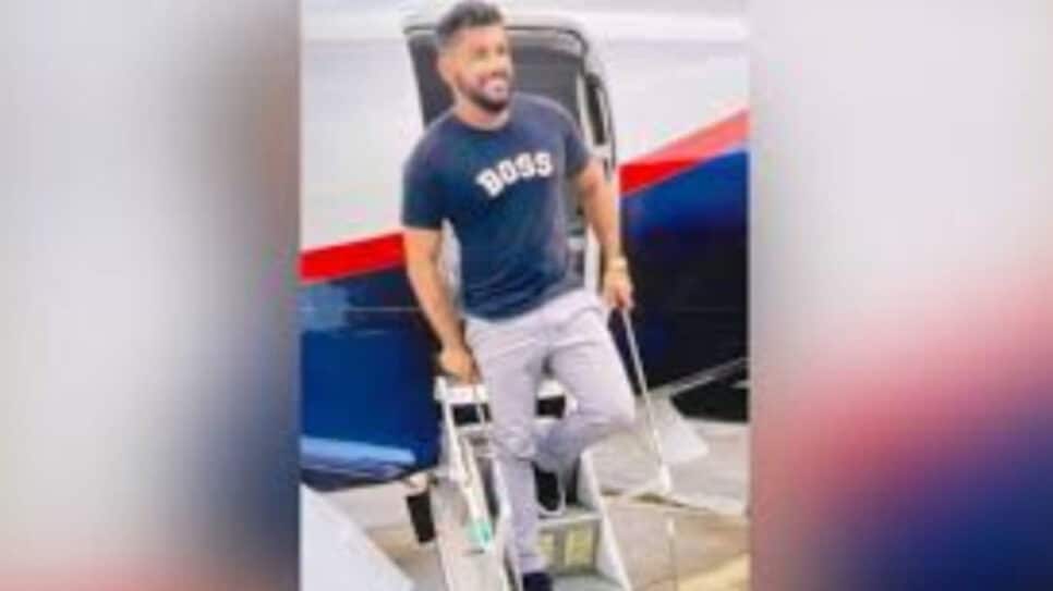 Na foto, o empresário baleado, Marcos Vinícius Portugal Santos