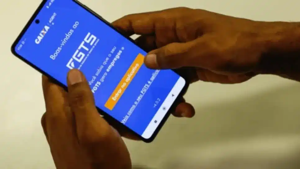 Aplicativo FGTS, da Caixa Econômica Federal