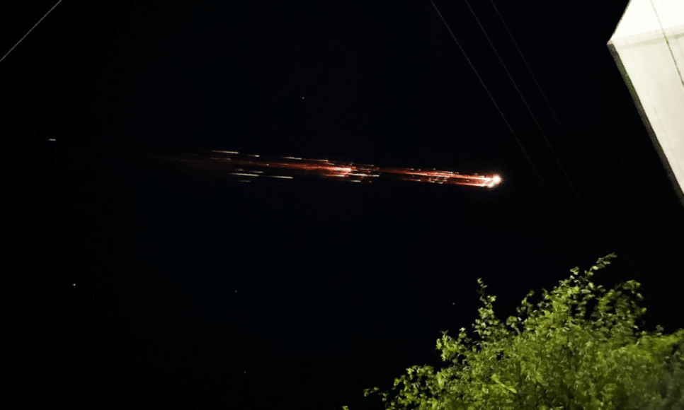 Meteoro é registrado por moradores do Ceará