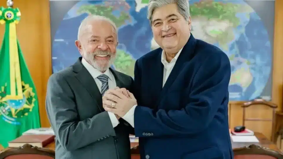 Luiz Inácio Lula da Silva e José Luiz Datena