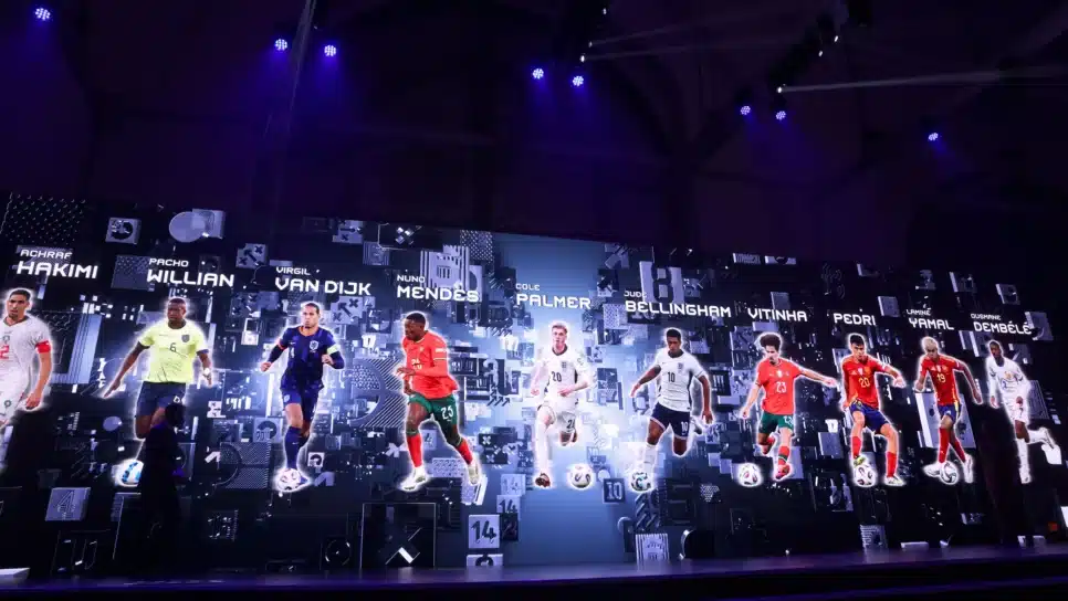 Seleção com os melhores jogadores do mundo no futebol masculino em 2025