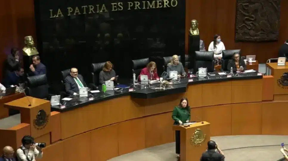 Sessão do Senado do México na 4ª feira (10.dez.2025)