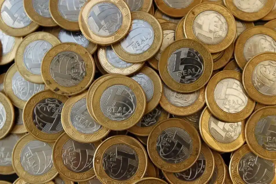 Moedas de reais