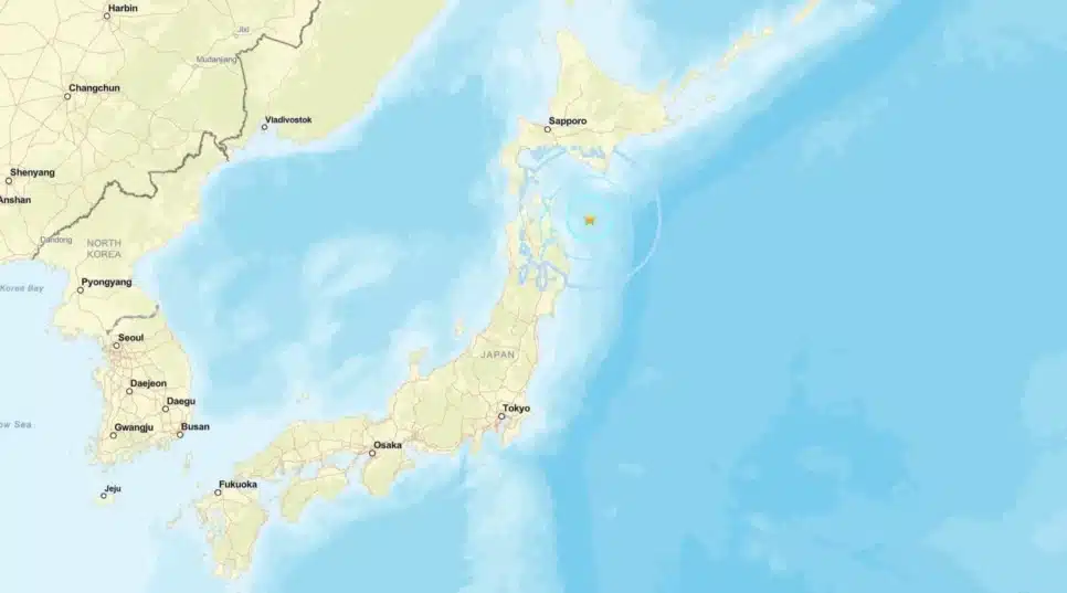 Terremoto de magnitude 5,7 no Japão