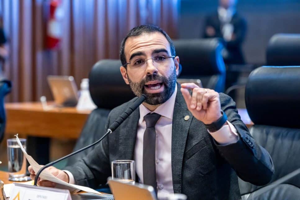 O deputado Thiago Manzoni, da Assembleia Legislativa do DF