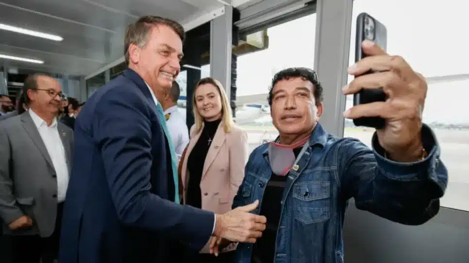 Jair Bolsonaro e Magno Malta