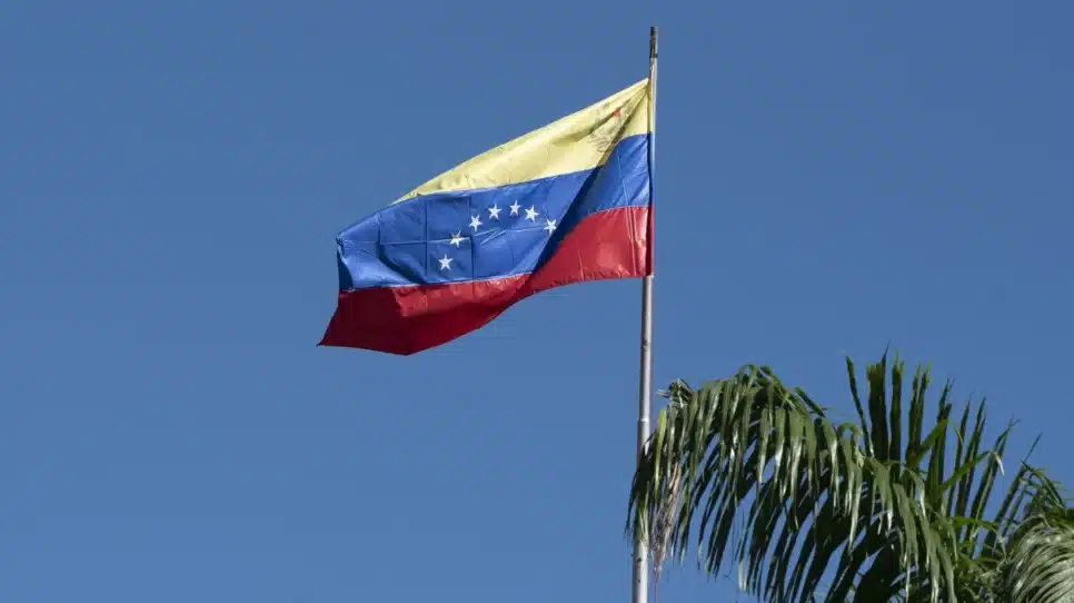 Imagem da bandeira da Venezuela